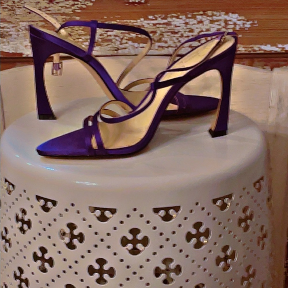 Elegant Purple Women's Heels